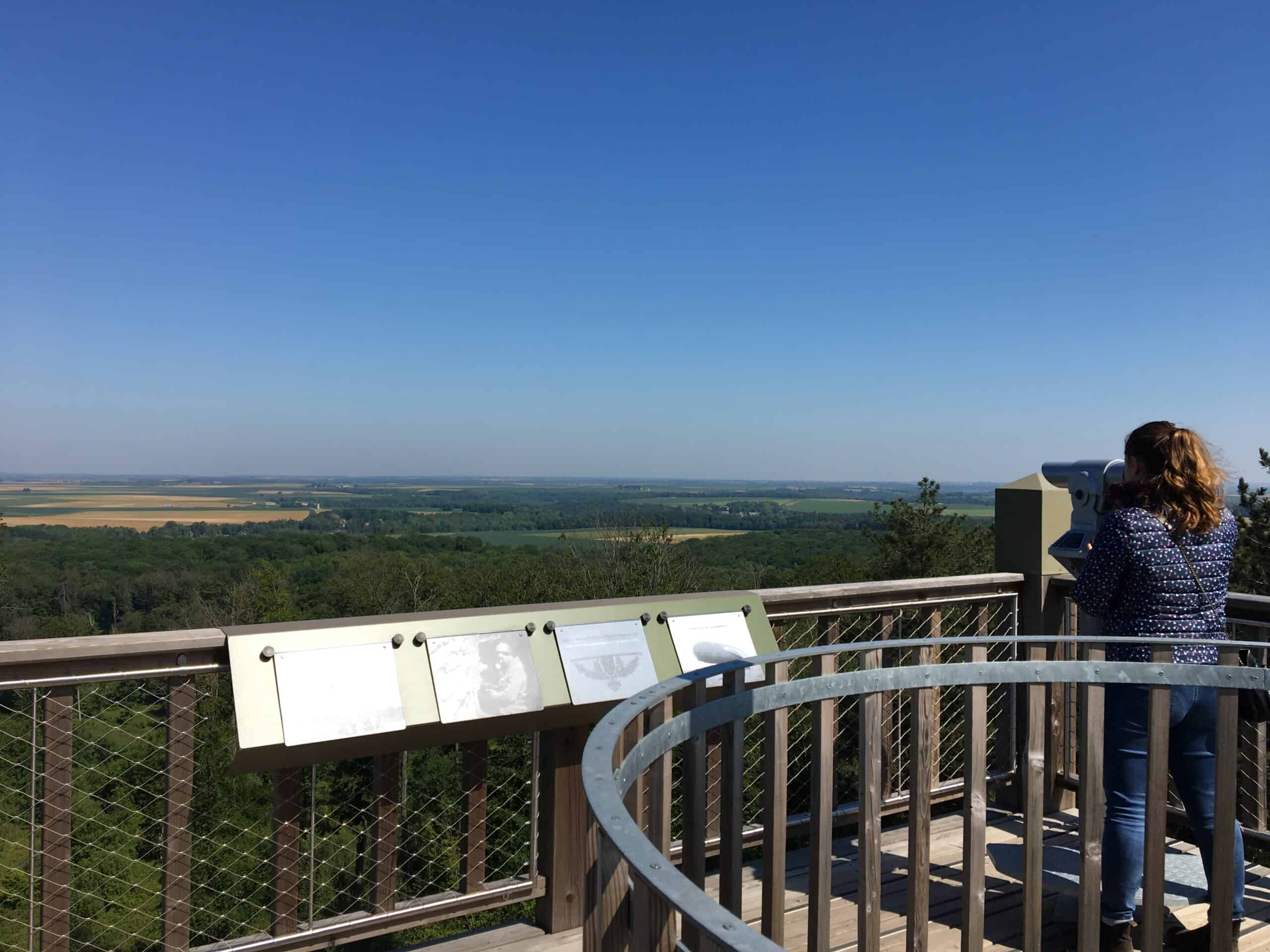 Tour d'observation Mangin un poste avancé pour observer le Pays de Retz en Valois